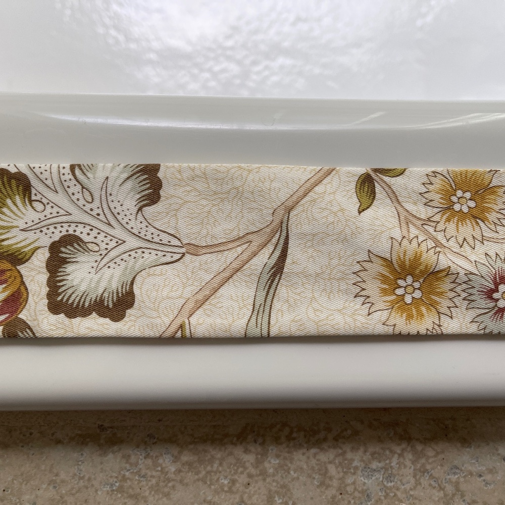 Fabric Chain or Cord Cover,  Floral 76"
